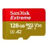 SanDisk 128 GB microSDXC UHS-I U3 V30 A2 Extreme (SDSQXAA-128G-GN6MN)