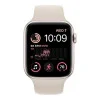 Apple Watch SE 2 GPS 40mm Starlight Aluminum Case w. Starlight S. Band - M/L (MNT63)