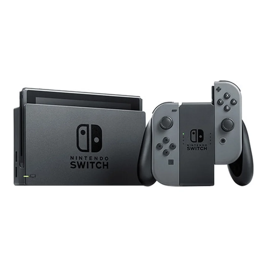Nintendo Switch with Gray Joy Con