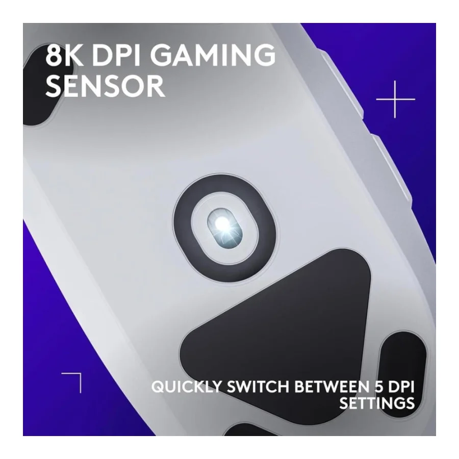 Logitech G203 Gaming Lightsync RGB White (910-005797)