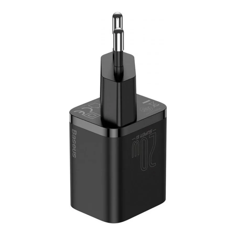 Baseus Super Silicone PD Charger 20W Type-C White (CCSUP-B02)