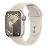 Apple Watch Series 9 GPS + Cellular 41mm Starlight Alu. Case w. Starlight Sport Band - S/M (MRHN3)