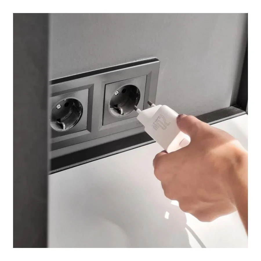 Baseus Super Silicone PD Charger 20W Type-C White (CCSUP-B02)