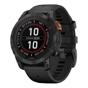 Garmin Fenix 7 Pro Solar Slate Gray w. Black Band (010-02777-00/01)