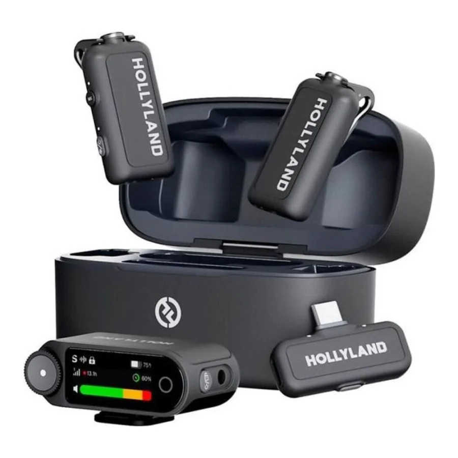 Hollyland LARK MAX2 Combo (2TX+1RX) Black