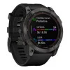 Garmin Fenix 7X Sapphire Solar Carbon Gray DLC Titanium with Black Band (010-02541-10/11/34)