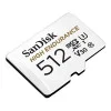 SanDisk 512 GB microSDXC High Endurance UHS-I U3 V30 + SD adapter (SDSQQNR-512G-GN6IA)