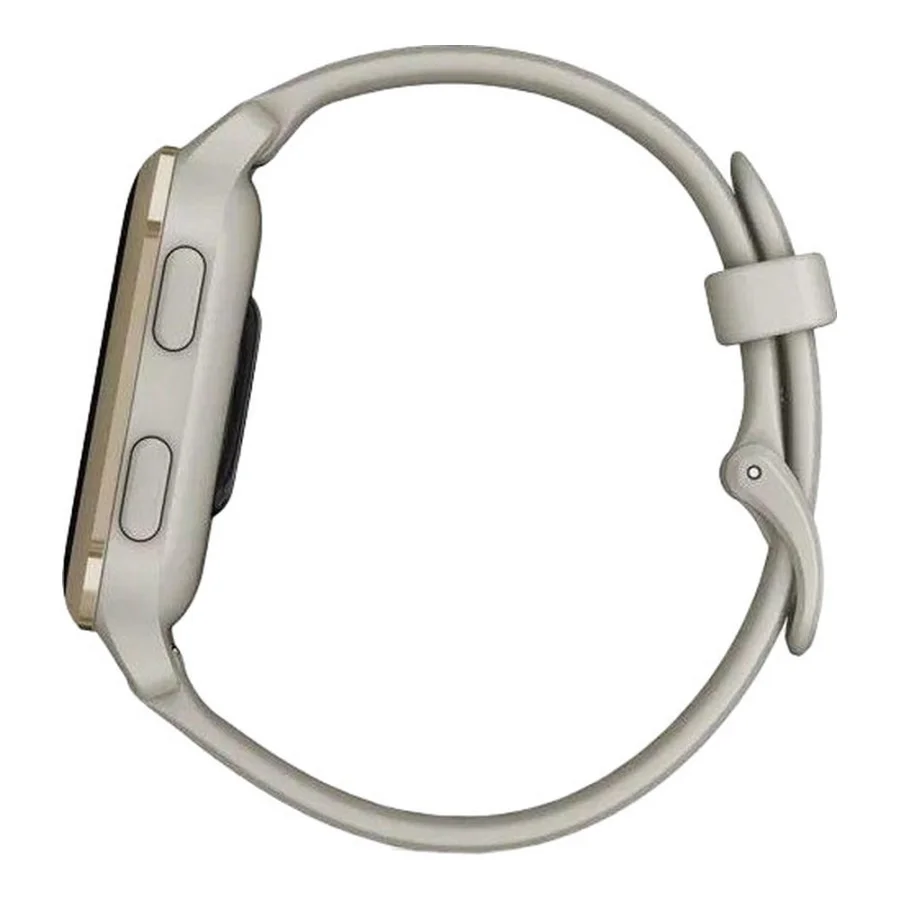 Garmin Venu Sq 2 – Music Edition Cream Gold Al. Bezel w. French Gray Case and S. Band (0010-02700-02/12)