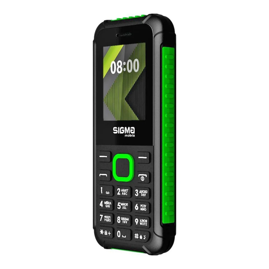 Sigma mobile X-style 18 Track black-green(UA)