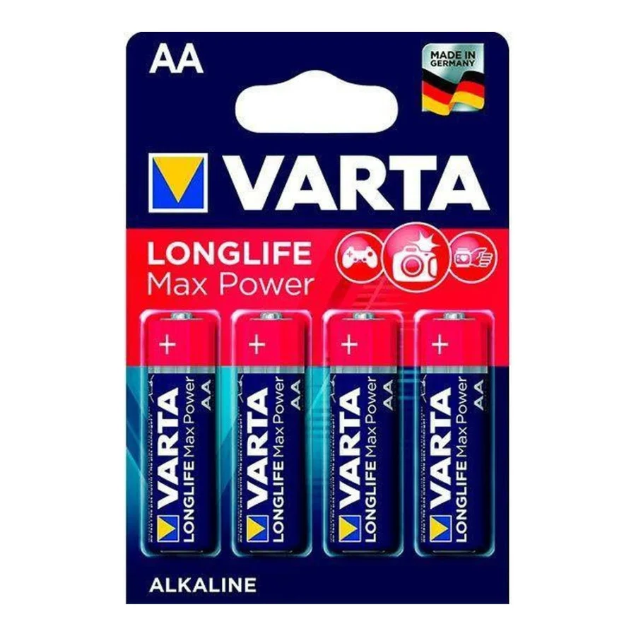 Varta AA bat Alkaline 4шт Max Power (04706101404)