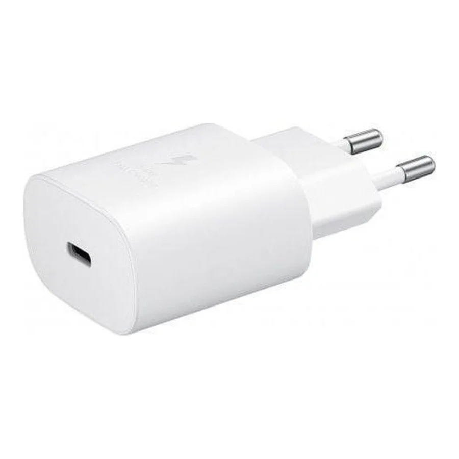 Samsung 25W PD Power Adapter (w/o cable) White (EP-TA800NWE) (High Copy)