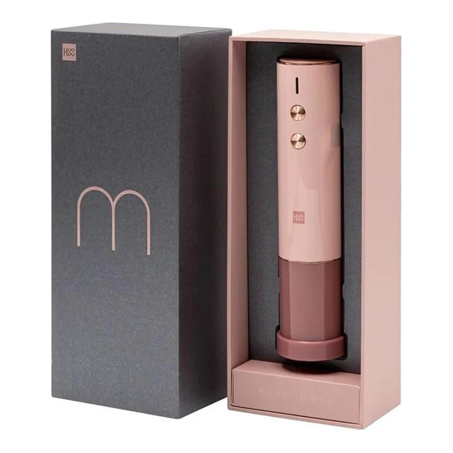 Xiaomi HuoHuo Secret Wine Corkscrew-Pink HXS-P (HU0121)