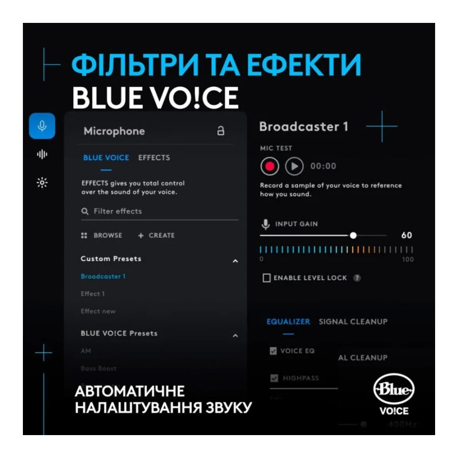 Logitech Yeti GX Dynamic RGB Black (988-000569)