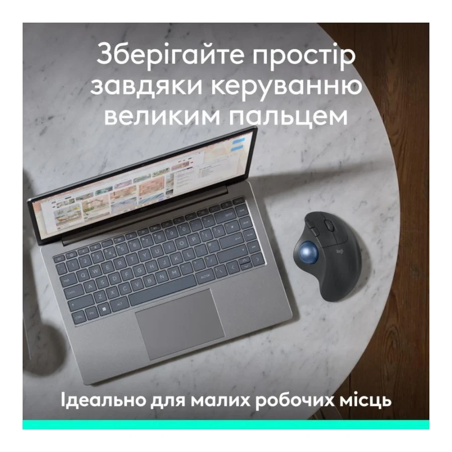 Logitech Ergo M575S Graphite (910-007029, 910-00731)