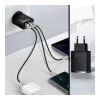 Baseus Compact Quick Charger 2xUSB U+C 30W Black (CCXJ-E01)