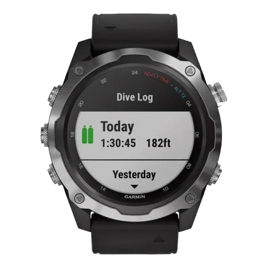 Garmin Descent Mk2 Stainless Steel with Black Band (010-02132-00/10)