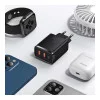 Baseus Compact Quick Charger 2xUSB U+C 30W Black (CCXJ-E01)