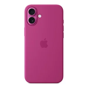 Apple iPhone 16 Plus Silicone Case with MagSafe - Fuchsia (MYYE3) (EU)