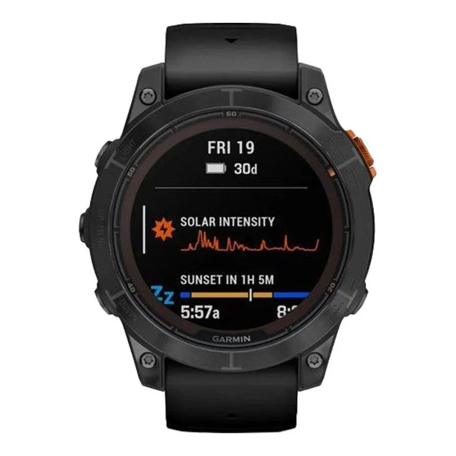 Garmin Fenix 7 Pro Solar Slate Gray w. Black Band (010-02777-00/01)