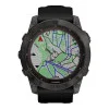 Garmin Fenix 7X Sapphire Solar Carbon Gray DLC Titanium with Black Band (010-02541-10/11/34)