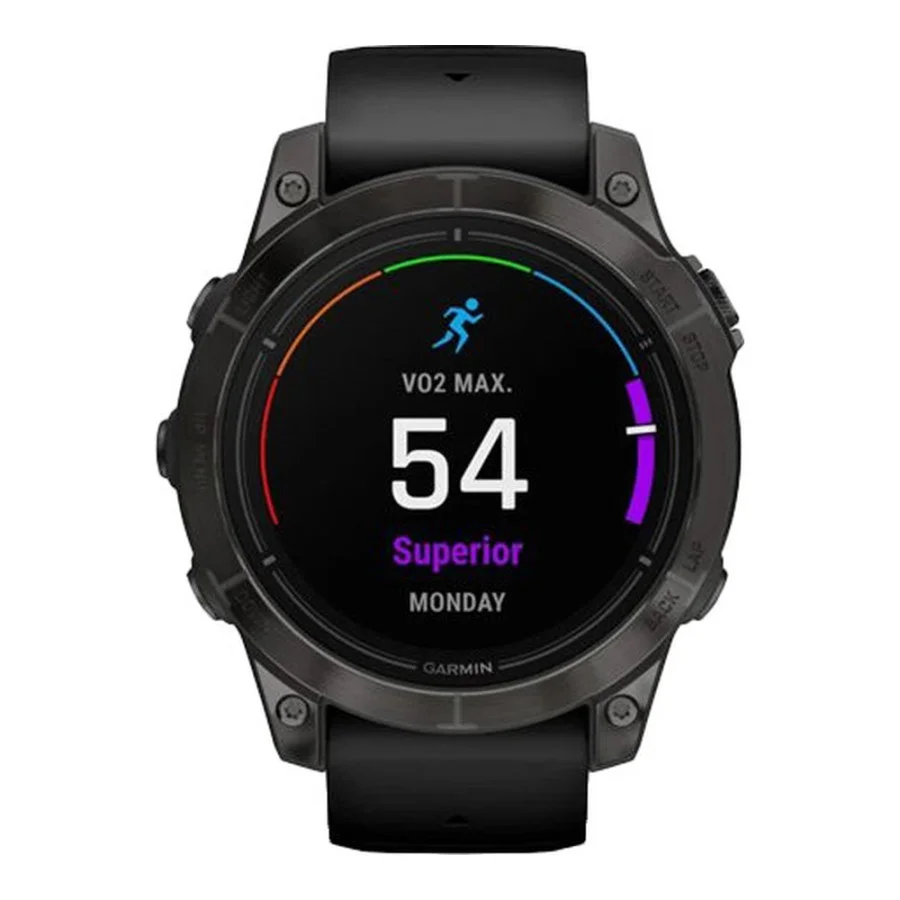 Garmin Epix Pro Gen 2 Sapphire 47mm Carbon G. DLC Tit. with Black Band (010-02803-10/11/54)
