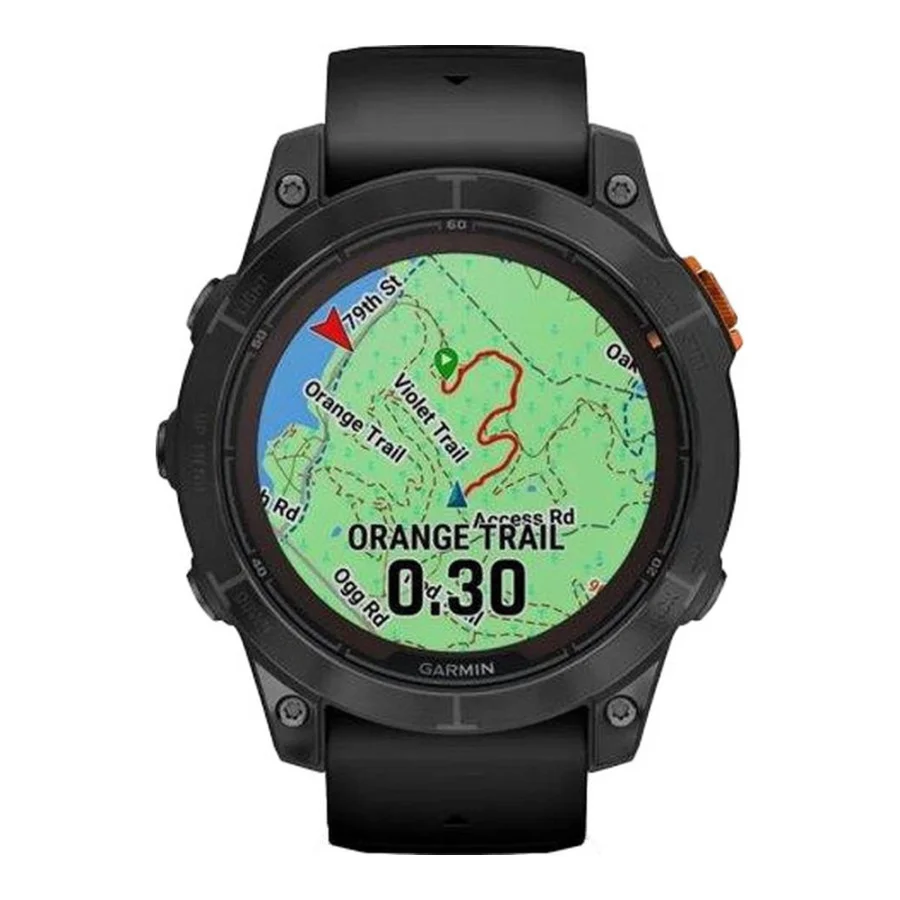 Garmin Fenix 7 Pro Solar Slate Gray w. Black Band (010-02777-00/01)