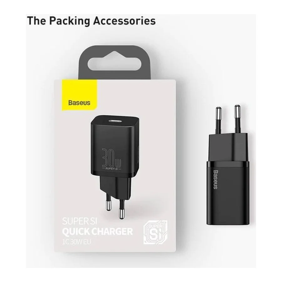 Baseus Super Si 30W Black (CCSUP-J01)