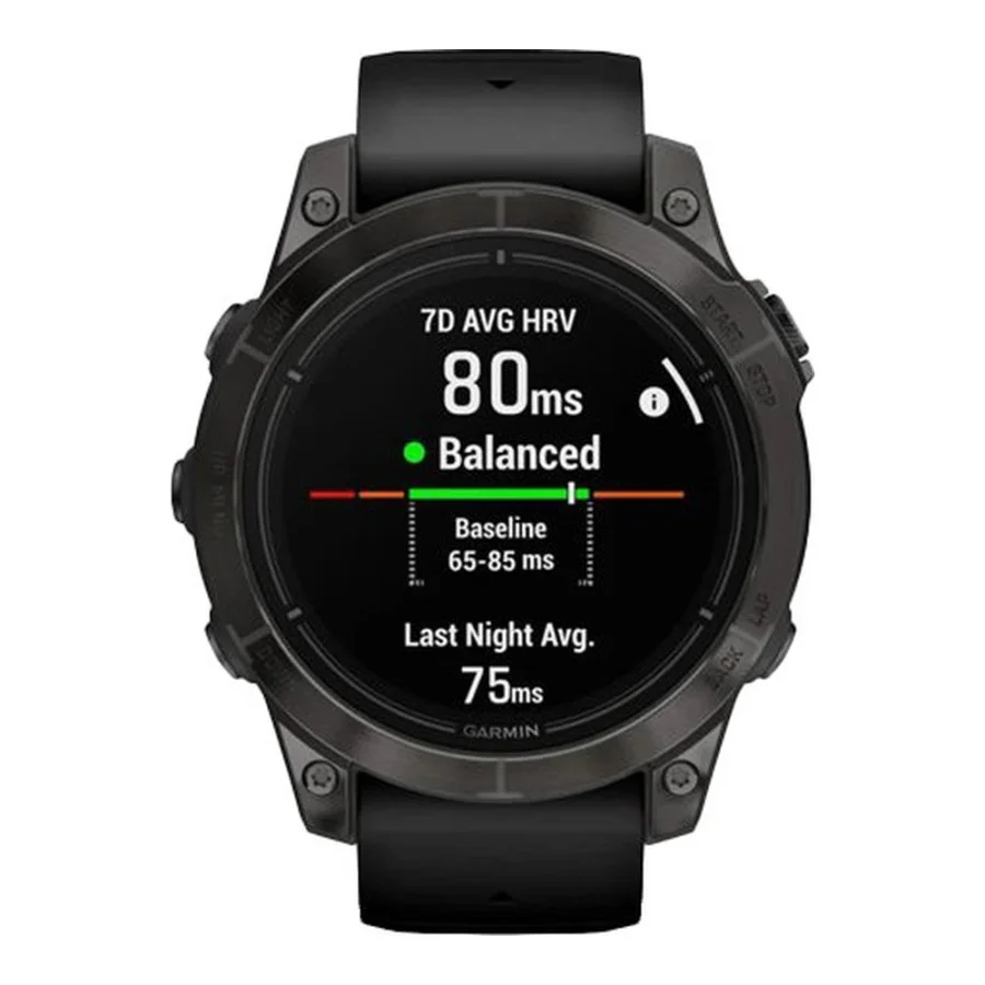 Garmin Epix Pro Gen 2 Sapphire 47mm Carbon G. DLC Tit. with Black Band (010-02803-10/11/54)