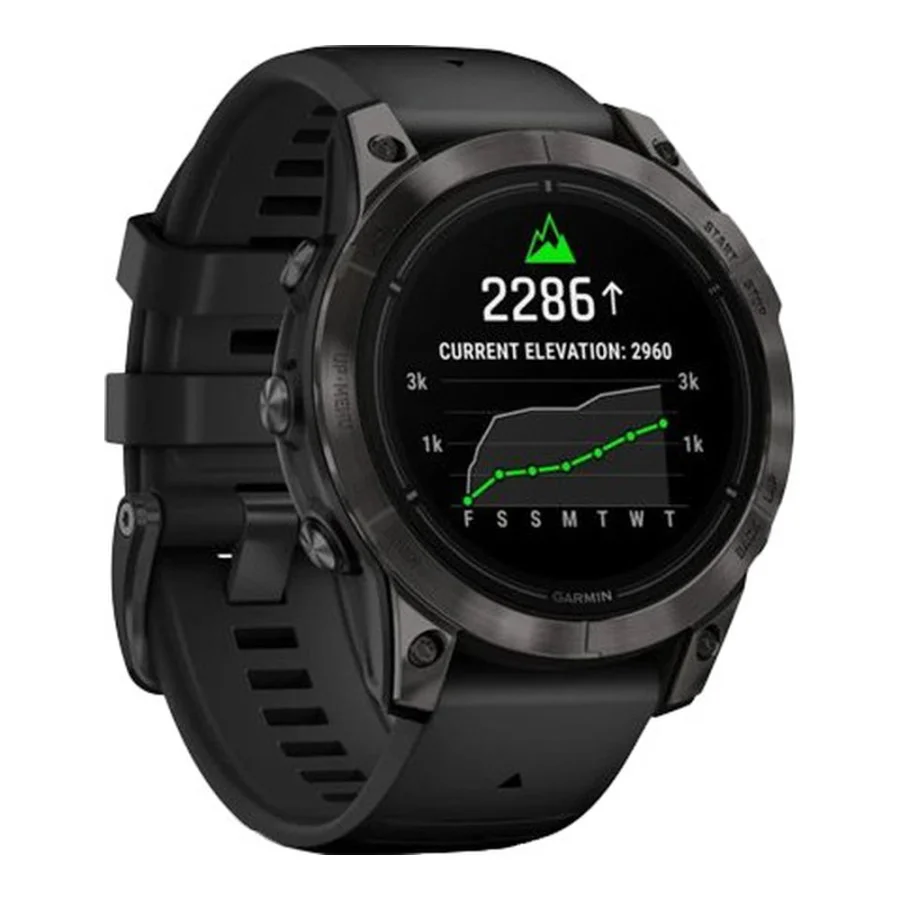 Garmin Epix Pro Gen 2 Sapphire 47mm Carbon G. DLC Tit. with Black Band (010-02803-10/11/54)