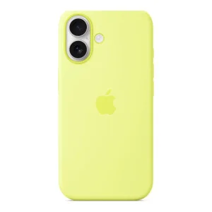 Apple iPhone 17 Silicone Case with MagSafe – Neon Yellow (MGEV4) (EU)