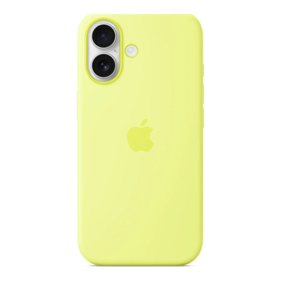 Apple iPhone 17 Silicone Case with MagSafe – Neon Yellow (MGEV4) (EU)