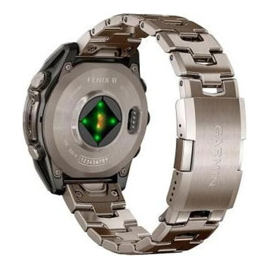 Garmin Fenix 8 47mm AMOLED Sapphire Titanium with Vented Titanium Bracelet (010-02904-40)