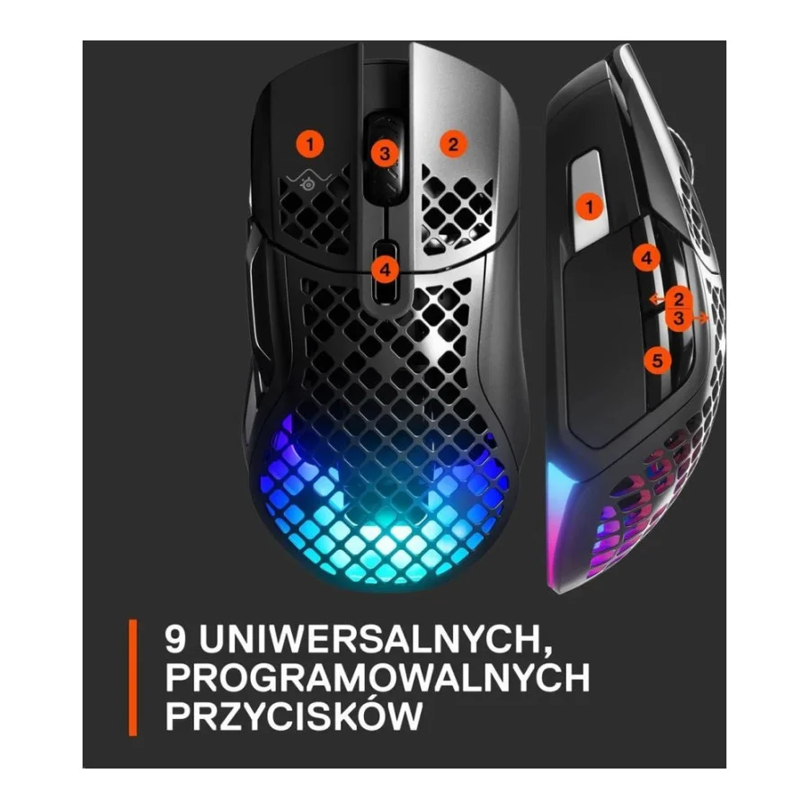 SteelSeries Aerox 5 Wireless (62406)