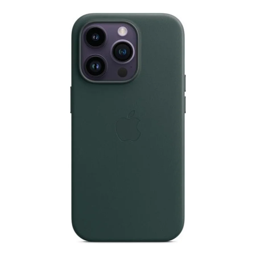 Apple iPhone 14 Pro Leather Case with MagSafe - Forest Green (MPPH3) (OEM)