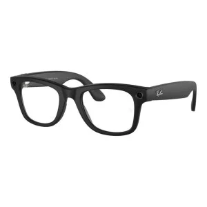 Ray-Ban | Meta Wayfarer [Gen 2] Standard Matte Black Frame / Clear Lenses (RW4012 601SSB 50-22)
