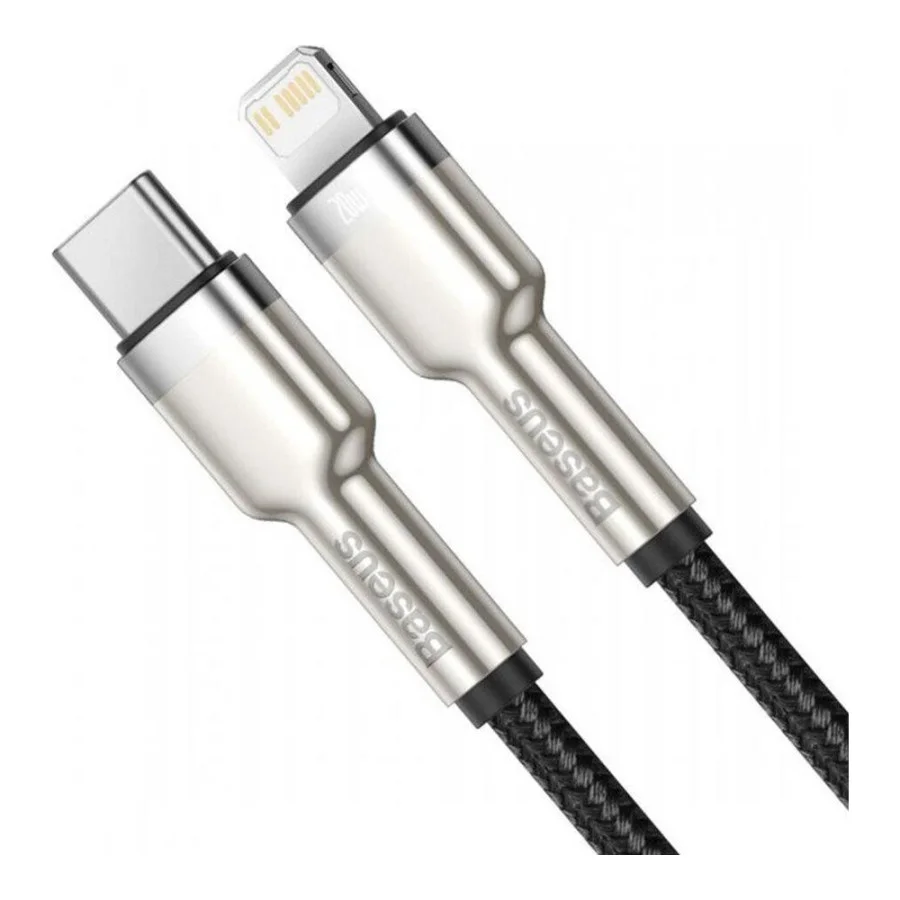 Baseus Cafule Metal Type-C to Lightning PD 1m Black (CATLJK-A01)