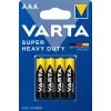 Varta AAA bat Zinc-Carbon 4шт SUPERLIFE (02003101414)
