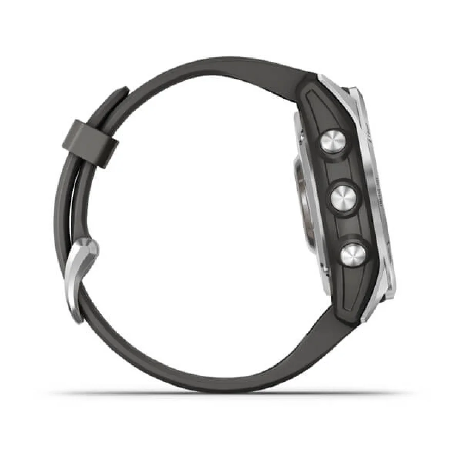 Garmin Fenix 7S Silver with Graphite Band (010-02539-00/01)