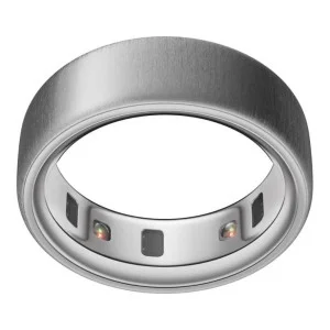 Oura Ring 4 Brushed Silver Size 10 (JZ90-54220-10)