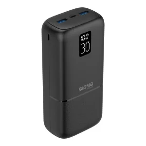 Sigma mobile X-power SI30A3QL 30000mAh Type-C PD20W QC22,5W Black