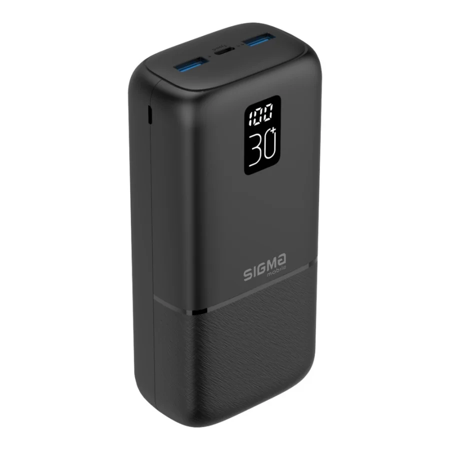 Sigma mobile X-power SI30A3QL 30000mAh Type-C PD20W QC22,5W Black
