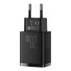Baseus Compact Quick Charger U+C 20W Black (CCXJ-B01)