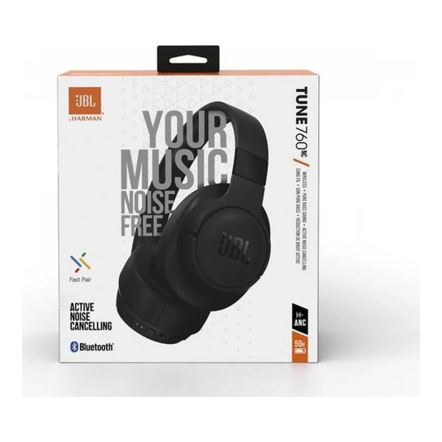 JBL Tune 760 NC Black (JBLT760NCBLK)