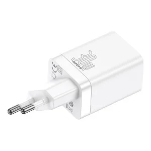 Baseus Super Si Pro Quick Charger C+U 30W White (CCSUPP-E02)