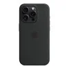 Apple iPhone 15 Pro Max Silicone Case with MagSafe - Black (MT1M3) (OEM)
