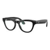 Ray-Ban Meta Skyler Standard - Shiny Black / Clear (RW4010 601/SB 52-20)