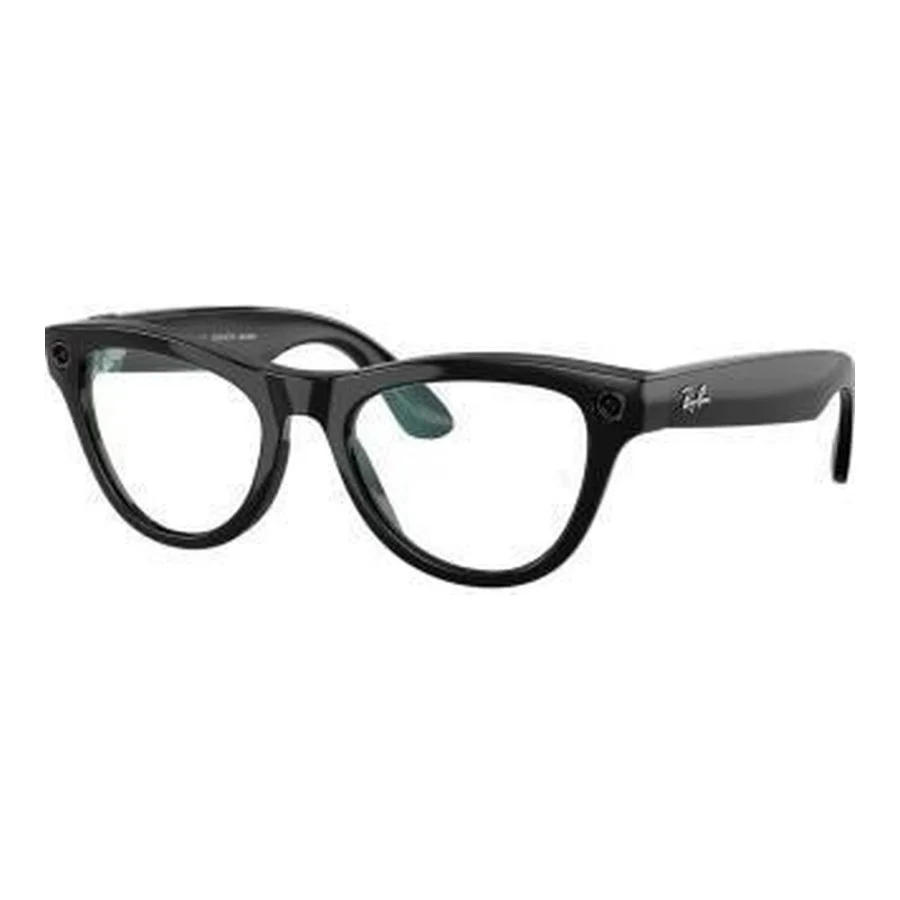 Ray-Ban Meta Skyler Standard - Shiny Black / Clear (RW4010 601/SB 52-20)