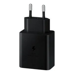 Samsung 45W PD Compact Power Adapter (with Type-C cable) Black (EP-T4510XBE) (EU)