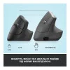 Logitech Lift Vertical Ergonomic Mouse Graphite (910-006473, 910-006479, 910-006485)