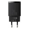 Baseus Compact Quick Charger U+C 20W Black (CCXJ-B01)